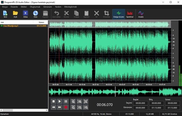 dj audio Ekran görüntüsü