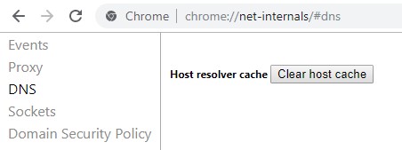 Chrome DNS