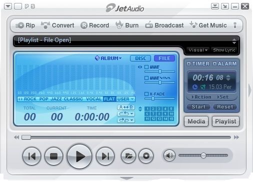 jetAudio Ekran görüntüsü